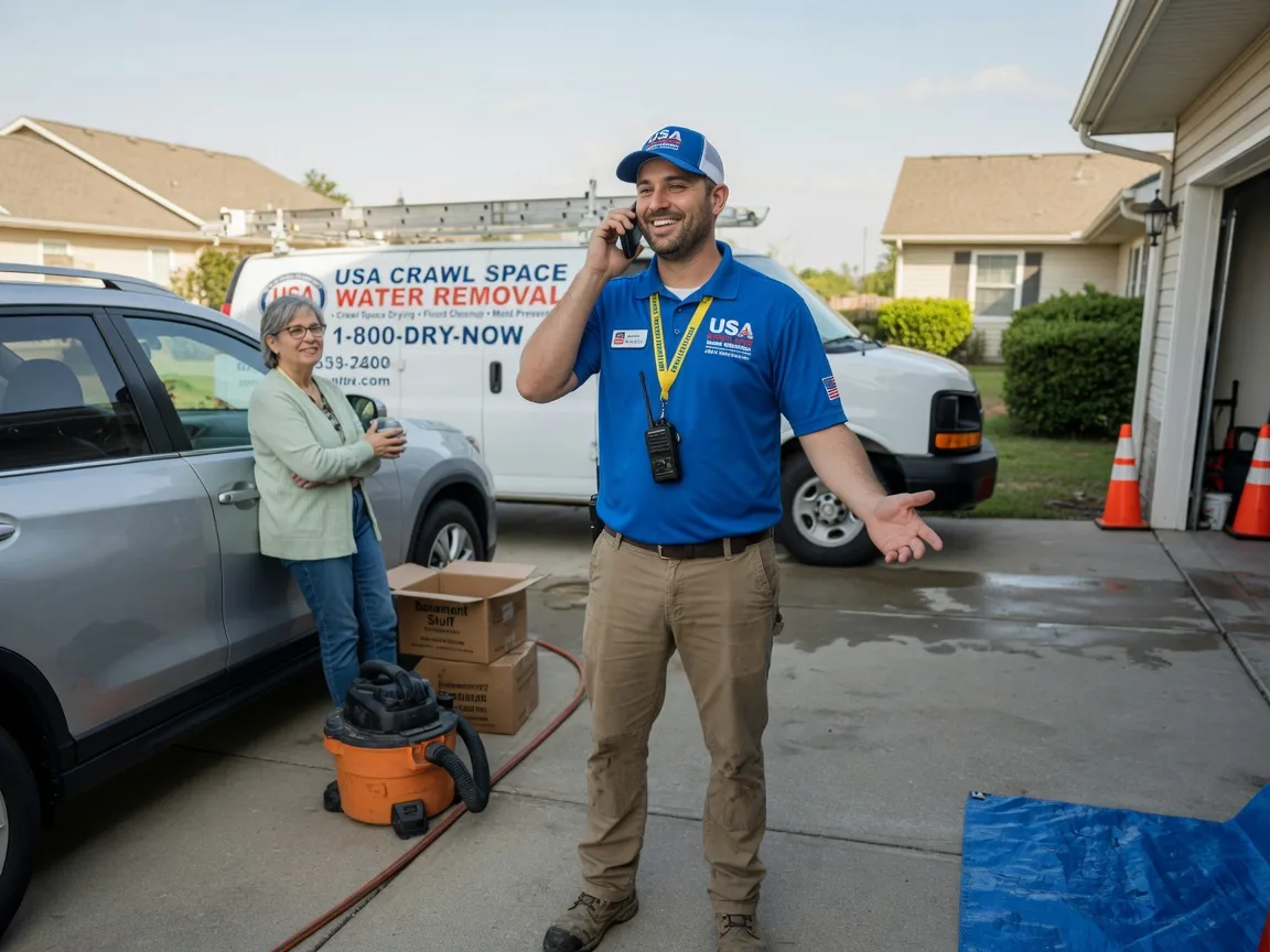 Crawl Space Water Removal Potomac, MD FAQs